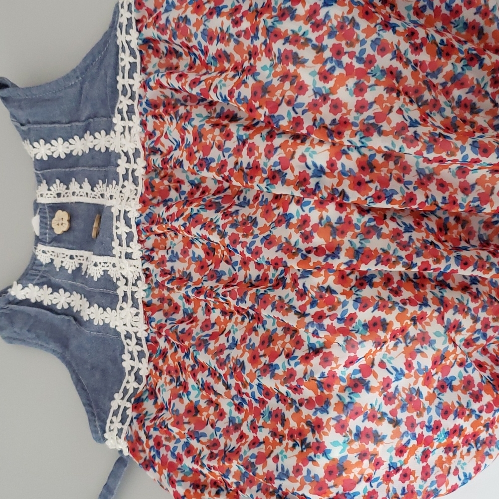 Romper flowers size 24 months